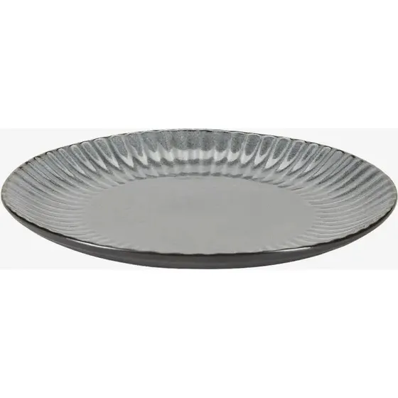 Bahne Birch tallerken Ø21,5 cm, grå stentøj