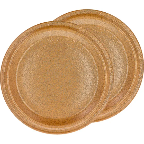 Villa Collection Evig Middagstallerken 2-pak, Amber Ø26 cm