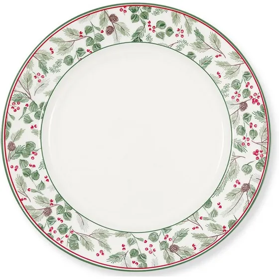 GreenGate Merle White middagstallerken 27 cm