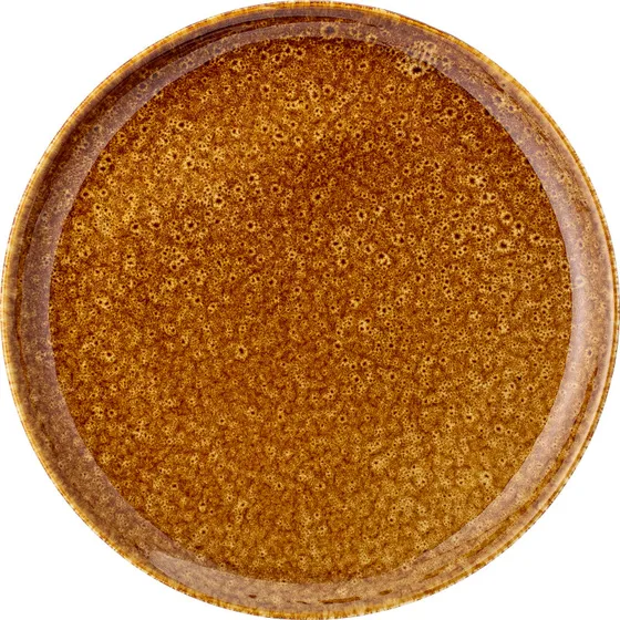 Bloomingville Thea tallerken brown Ø21 cm, sæt 6