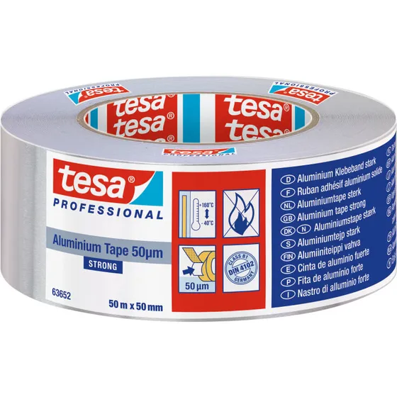 tesa 63652 Strong aluminiumstape 50 mm x 50 m