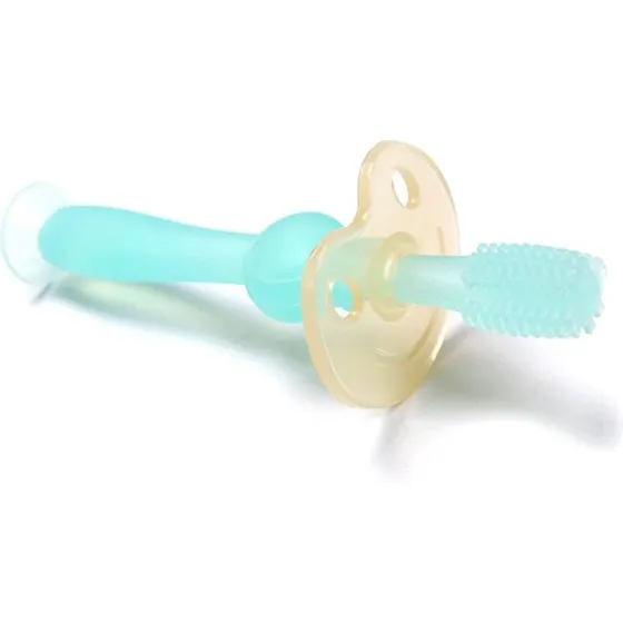 Haakaa 360° Silikone Tandbørste med sugekop