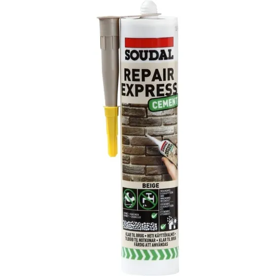 Soudal Repair Express cementspartel, 300 ml, beige