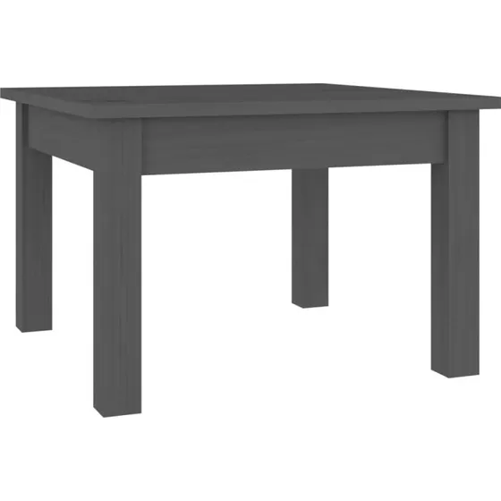 Sofabord 45x45x30 cm i massivt fyrretr - gr