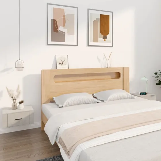 Væghængte sengeborde 2 stk. 50x36x25 cm – Betongrå