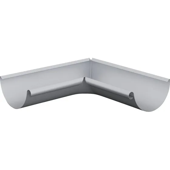 Lindab RVI indvendig 90° gering 125 mm stålmetallic