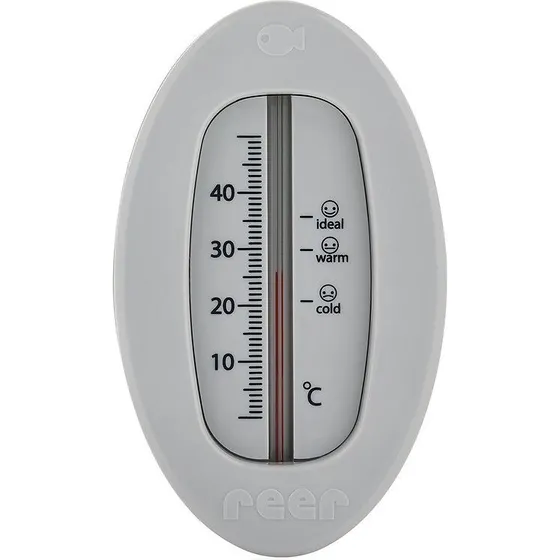 Reer Badetermometer, grå (0-50 °C)