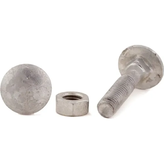 MVBF Vognbolt M6x30 mm med møtrik, Zink Flake, 200 stk