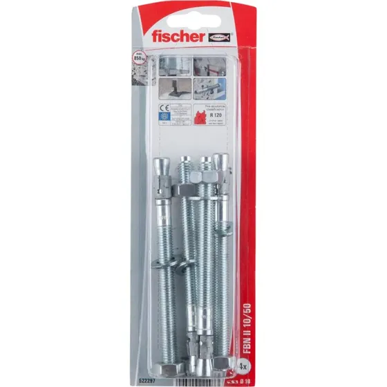 Fischer Betonanker 10/50 FBN-II 4-pak