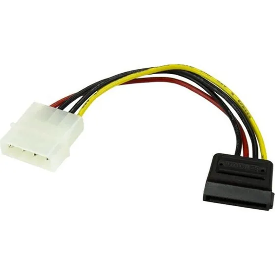 StarTech LP4 (Molex) 4-pin til SATA strømadapter 15 cm