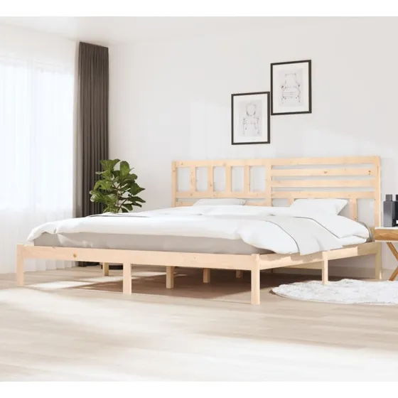 Sengeramme 180x200 cm i massivt fyrretræ