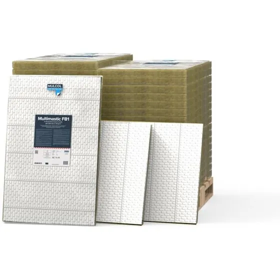 ARMADAN Mulcol FB2 brandplade 60 mm 1000x625 mm 2-sidet