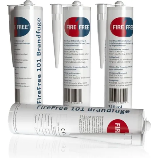 FireFree 101 Brandfuge 310 ml hvid