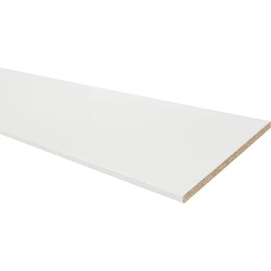 Wallmann Laminatbordplade Original 610x3000 mm 28 mm Hvid