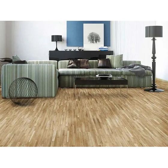 Wallmann Eg designparket 6-stavs natur matlak 14x180x2200mm