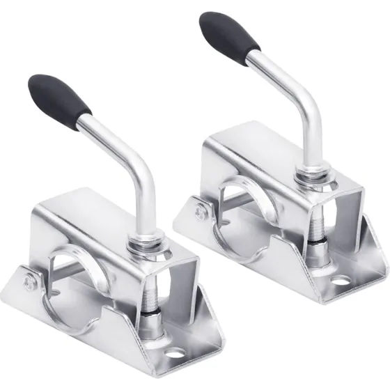 Klembjler til nsehjul 2 stk  galvaniseret stl 48 mm