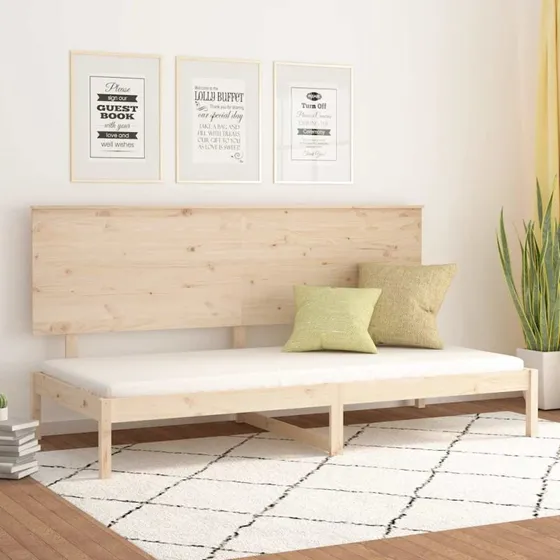 Daybed 80x200 cm i massivt fyrretræ – uden madras