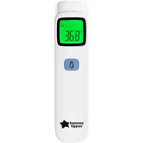 Tommee Tippee NoTouch digital pandetermometer, hvid/blå