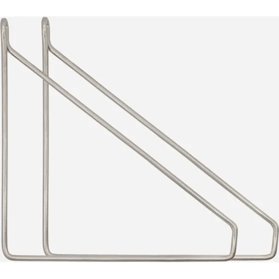 House Doctor Apart hyldeknægte, børstet sølv 25×25,5 cm