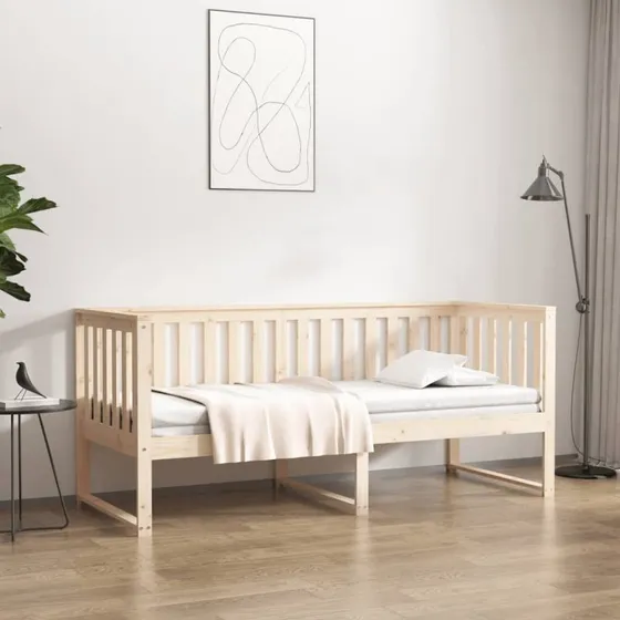 Daybed i massivt fyrretræ 80x200 cm – uden madras