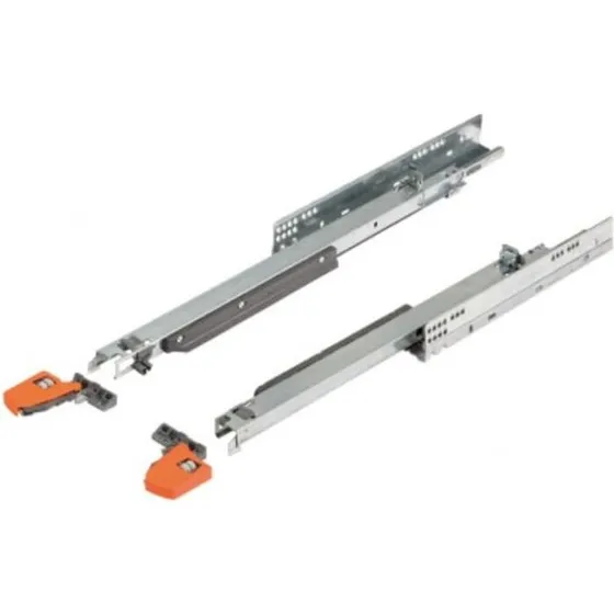 MOVENTO skinnesæt til træskuffer, højre/venstre 40 kg, 450 mm