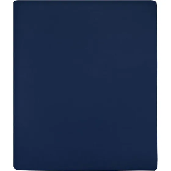 Strklagen 90x200 cm - Jerseybomuld, Marinebl