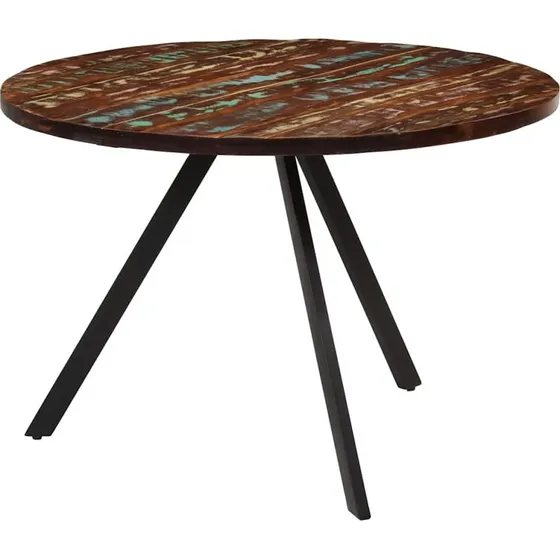 Spisebord 110x75 cm i massivt genbrugstræ