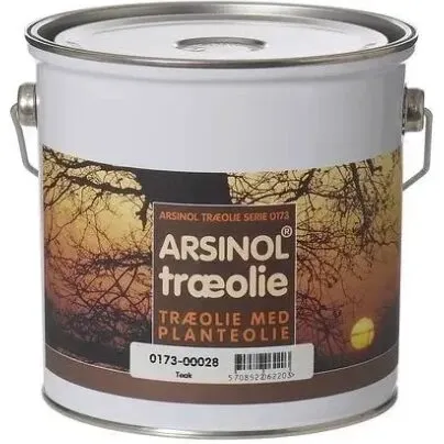 Arsinol Træolie 2,5 L Teak