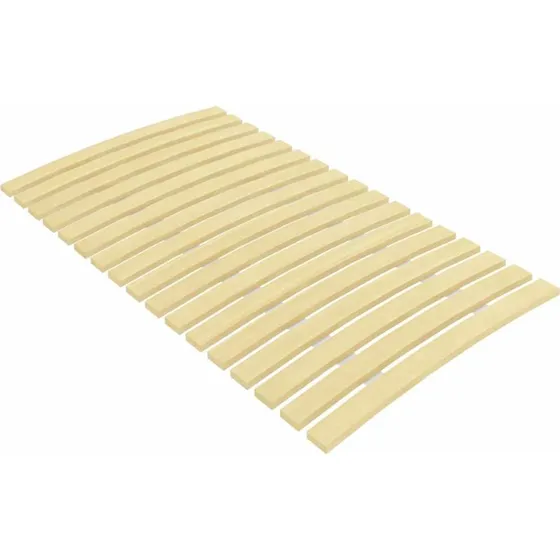 Sengelameller 70x200 cm – 17 lameller i poppel