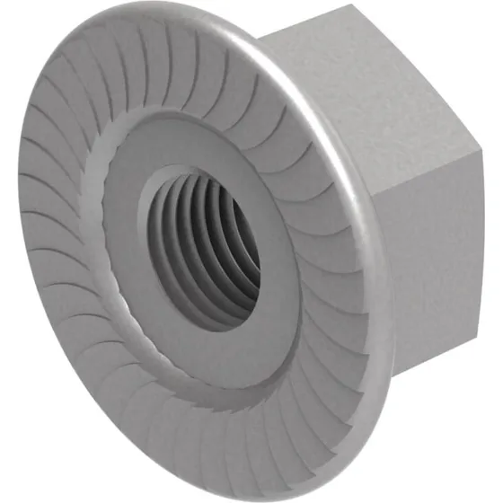 EEC Flangemøtrik M10 ZnNi 50 stk