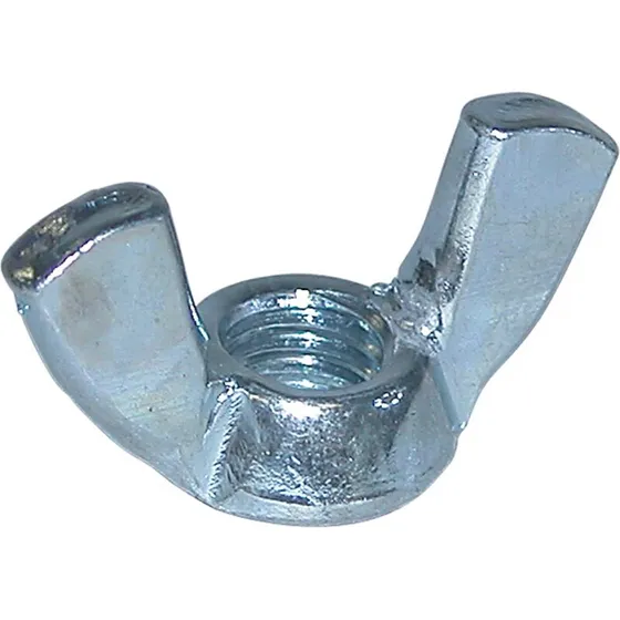 NKT FASTENERS Vingemøtrik elforzinket M12, 50 stk