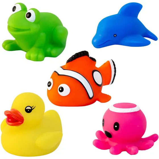 Magni Badedyr med lys 5 stk – 1+ år