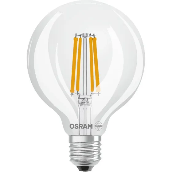 LEDVANCE Globe G95 Ø95mm 3,8W (60W) 2700K klar E27