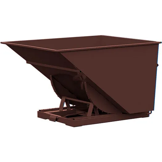 Tipcontainer Std 2500 L 2000 kg brun