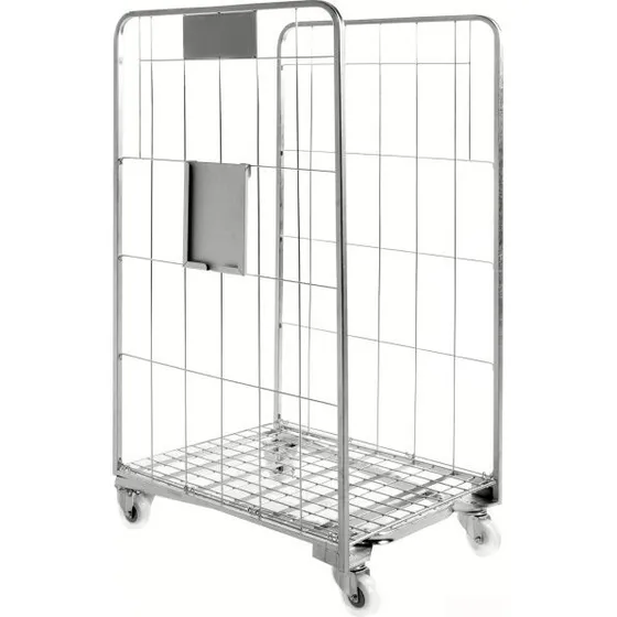 Kongamek Rullecontainer 2-sidet, sammenklappelig 700x800x1570 mm