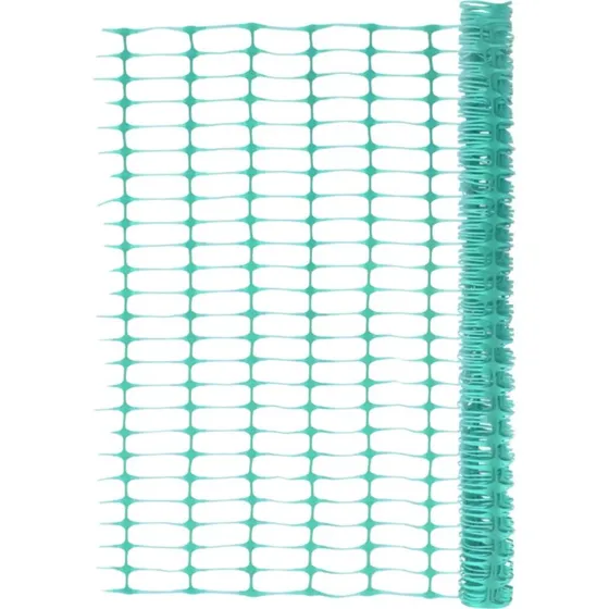 Havehegn sikkerhedsnet 30 m grn fleksibelt HDPE
