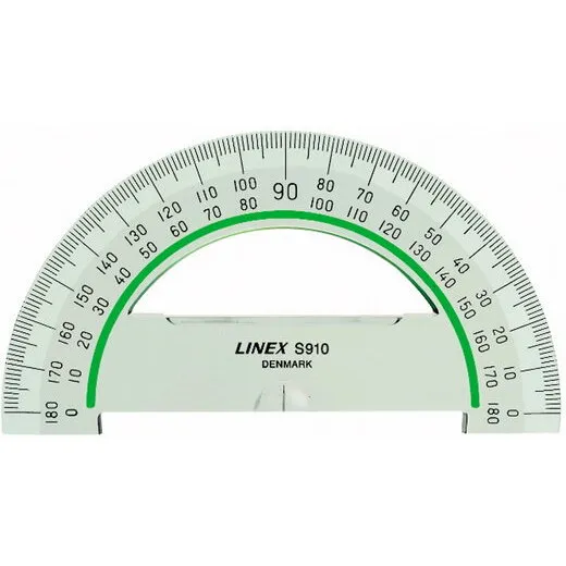 Linex S910 Super halvrund vinkelmåler 10 cm