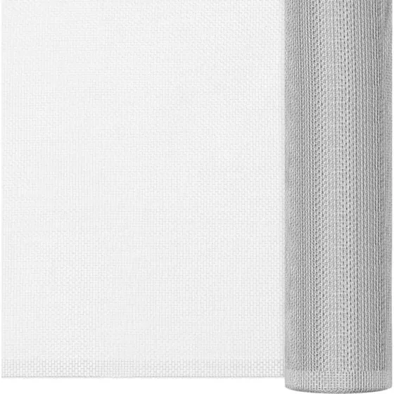 Aluminium trådnet 112x500 cm - sølv