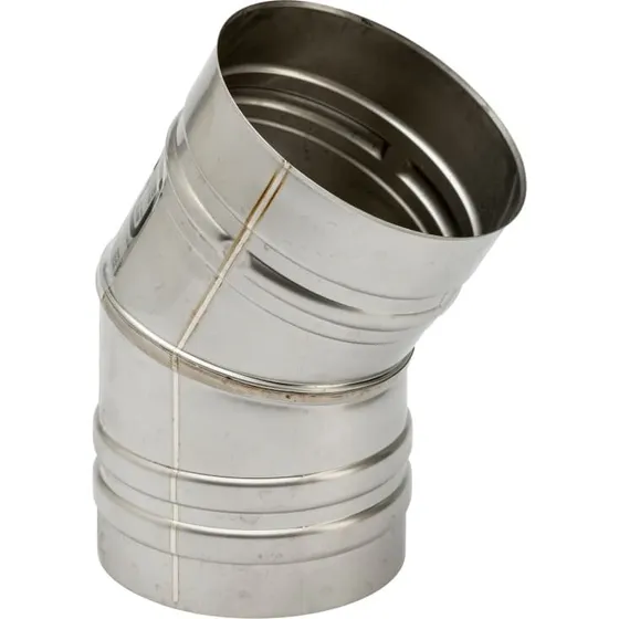 Metalbestos 200 mm Omega vinkelstykke 30°