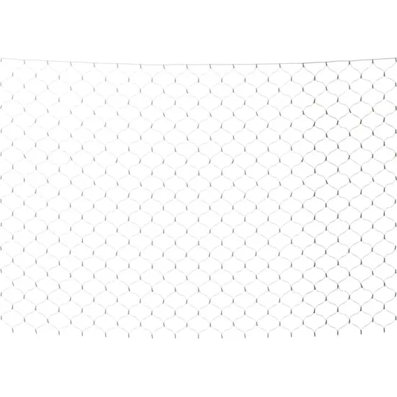 Lysnet 4x4 m 544 LED flerfarvet - inde/ude