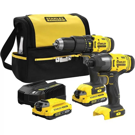 Stanley Fatmax SFMCK465D2S-QW værktøjssæt 18V med batteri og oplader