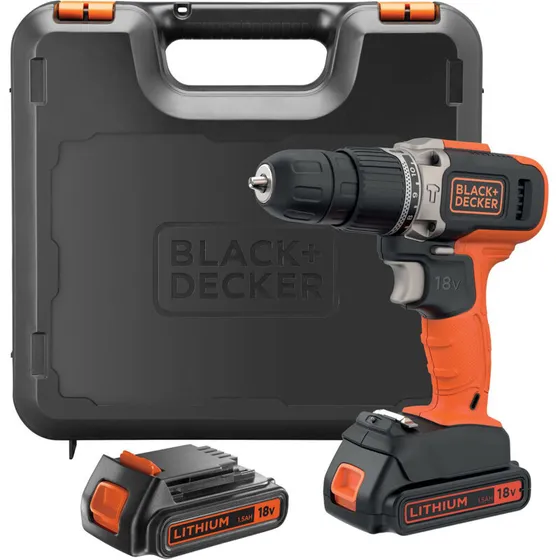 BLACK+DECKER BCD003C2K-QW 18V slagboremaskine 2x1,5Ah