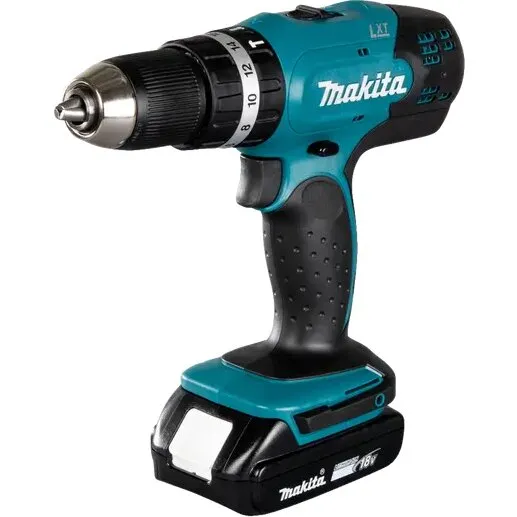 Makita DHP453RYJ 18V slagboremaskine 2x1,5Ah m/kuffert