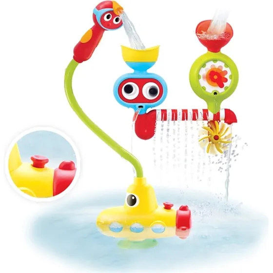 Yookidoo Submarine Spray Station – badelegetøj (gul)