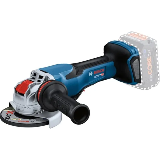 Bosch GWX 18V-15 P Professional vinkelsliber, solo (X-LOCK)