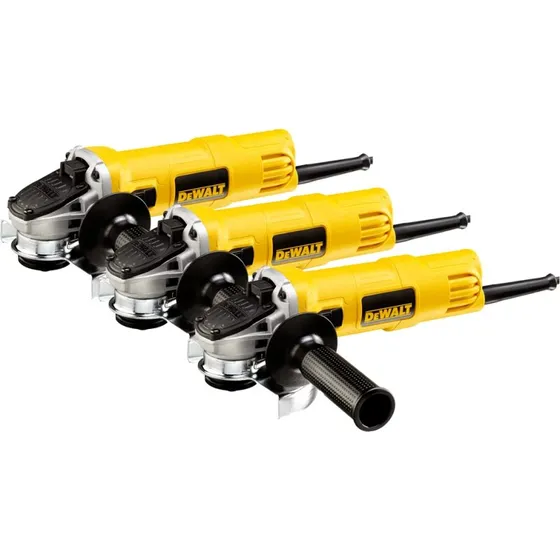 DEWALT DWE4057TRI-QS Vinkelsliber sæt 3× Ø125 mm