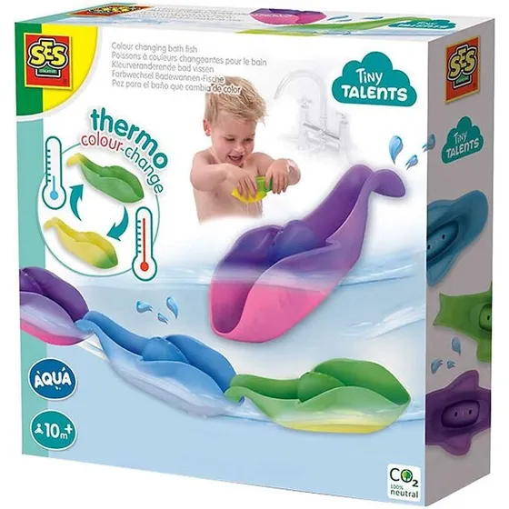 SES Creative Badeleg - Farveskiftende fisk, 3 stk