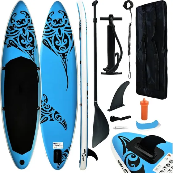 Oppusteligt SUP-paddleboard 305x76x15 cm - Bl