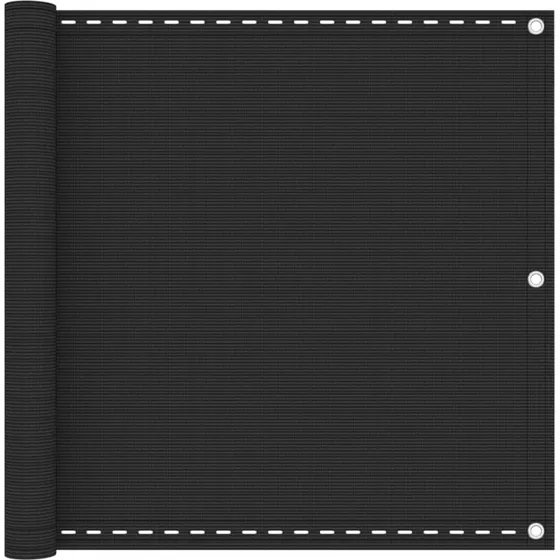 Altanafskærmning HDPE 90x300 cm — Antracitgrå
