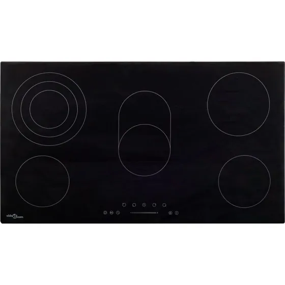 Keramisk kogeplade 77 cm  5 brndere, Touch Control 8500 W